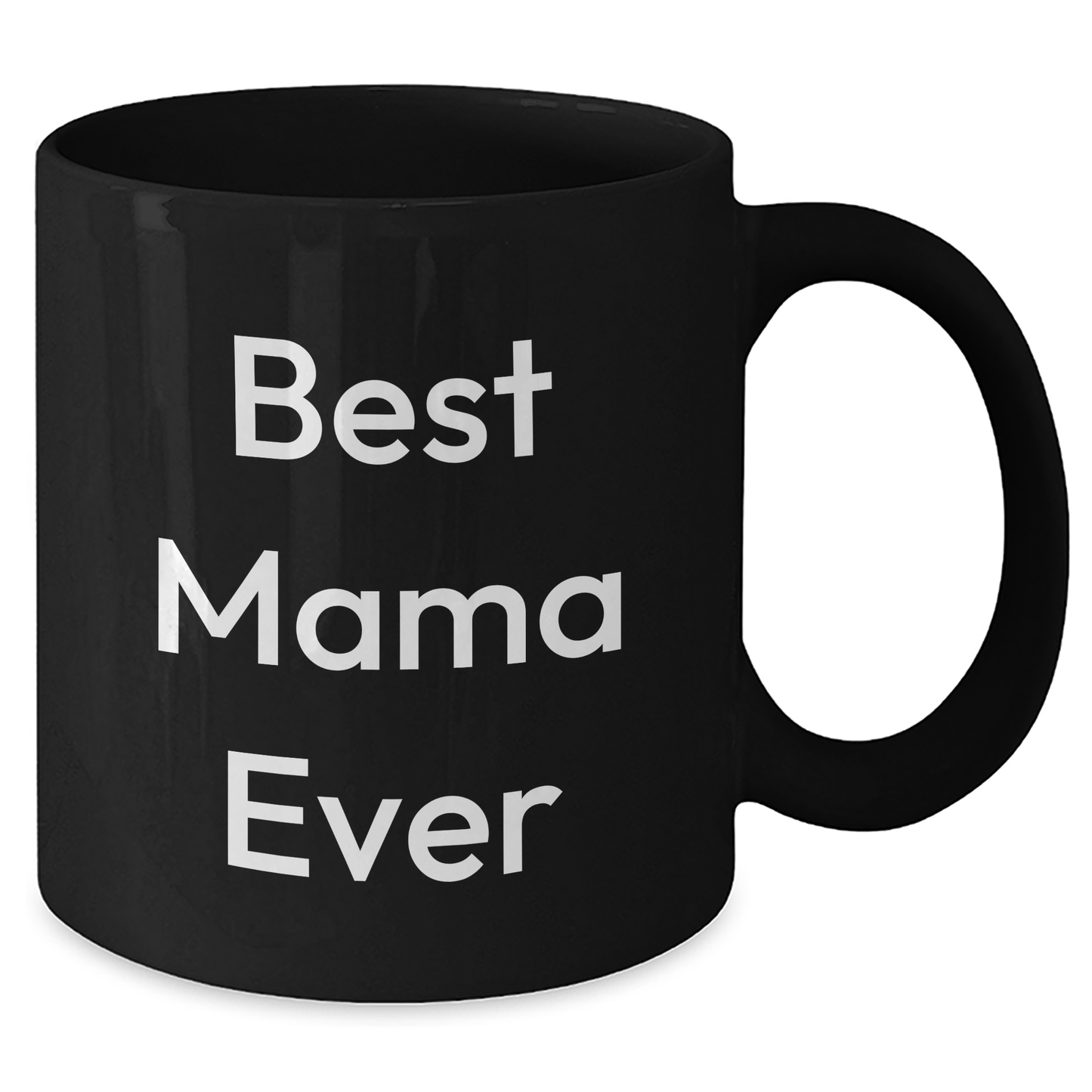 Funny Mama Black Coffee Mug Gifts from Men to Best Mama Ever on Father's Day, Unique and Humorous Mugs for Mama, Black Coffee Mug with 11oz or 15oz Capacity, Microwave and Dishwasher Safe - Additional