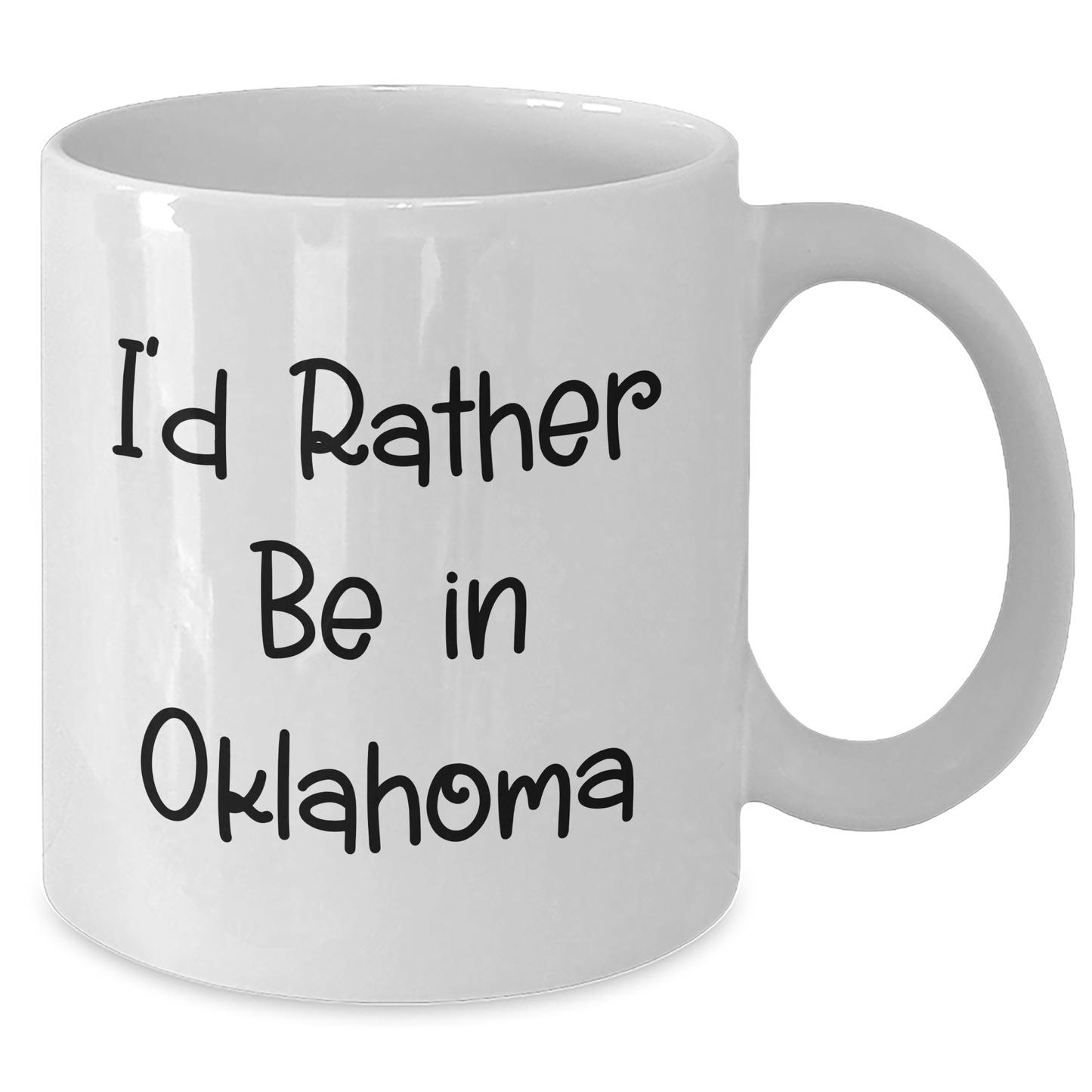 Oklahoma Proud Funny White Coffee Mug Gifts from Friends and Family for Father's Day - Additional