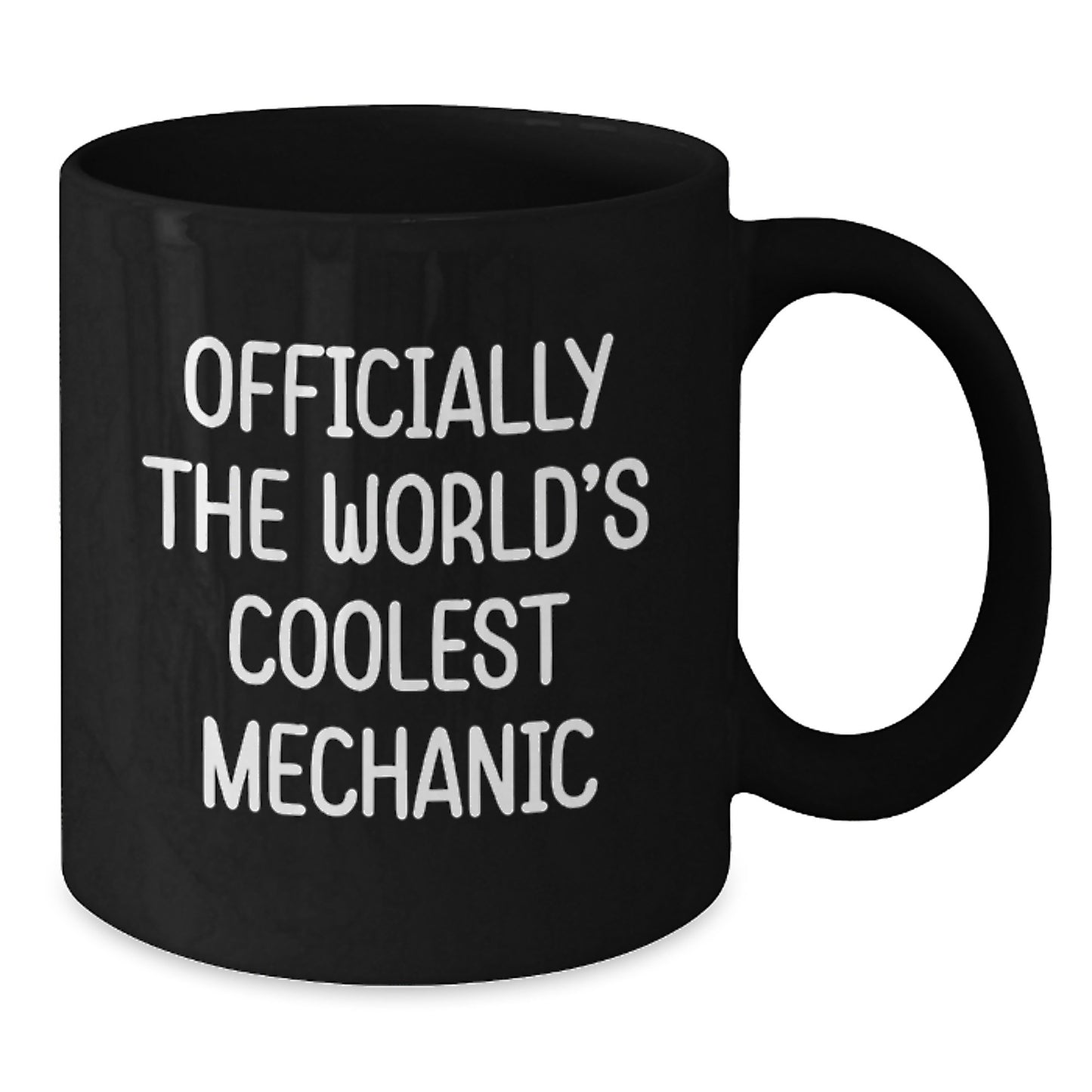 Funny Mechanic Gifts for Men from Friends, Inspirational Quotes on Black Coffee Mugs, Officially The World's Coolest Mechanic, Unique Graduation Gifts for Him - Additional
