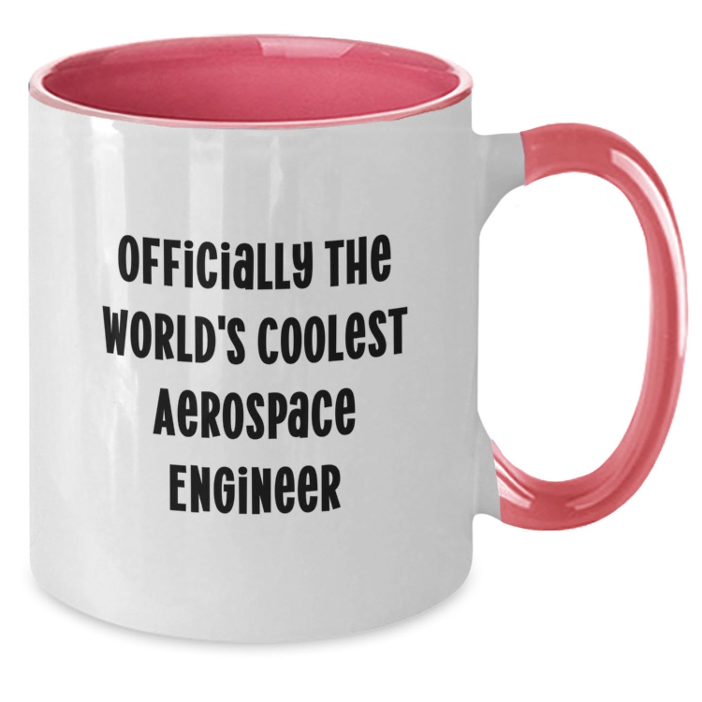 Funny Aerospace Engineer Gifts from Friends, Gifts for Aerospace Engineer Men, Unique Two Tone Coffee Mug for Graduation - Additional