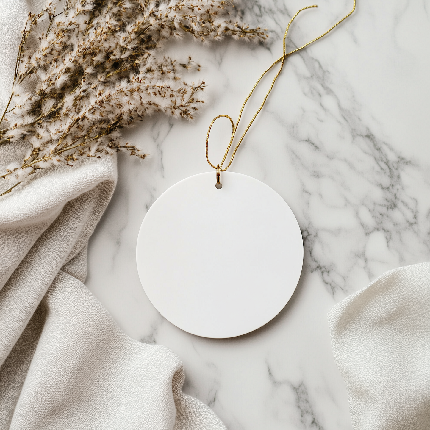 Birman Cat Mom Gifts, I Just Want To Be A Stay At Home Birman Mom Circle Ornament, Christmas Ornament for Home Decor - Image 4