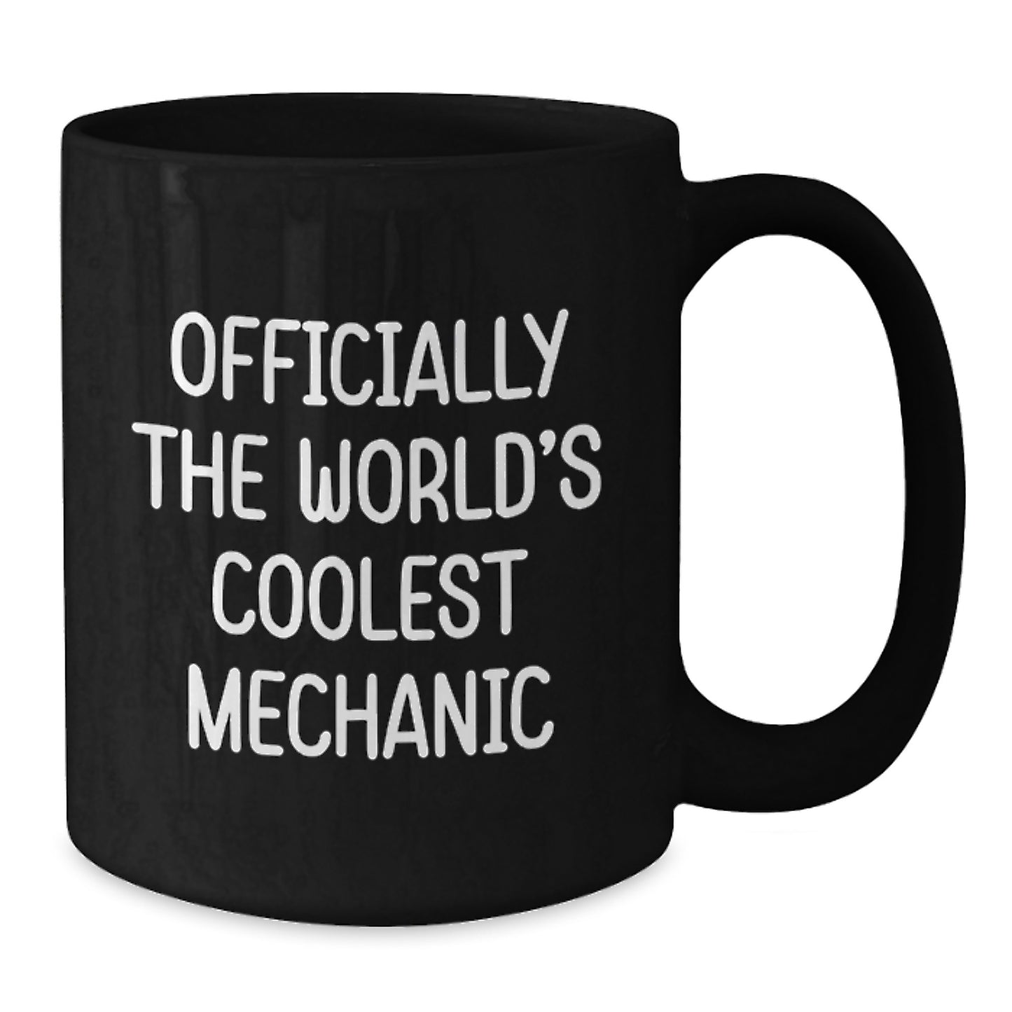 Funny Mechanic Gifts for Men from Friends, Inspirational Quotes on Black Coffee Mugs, Officially The World's Coolest Mechanic, Unique Graduation Gifts for Him - Additional