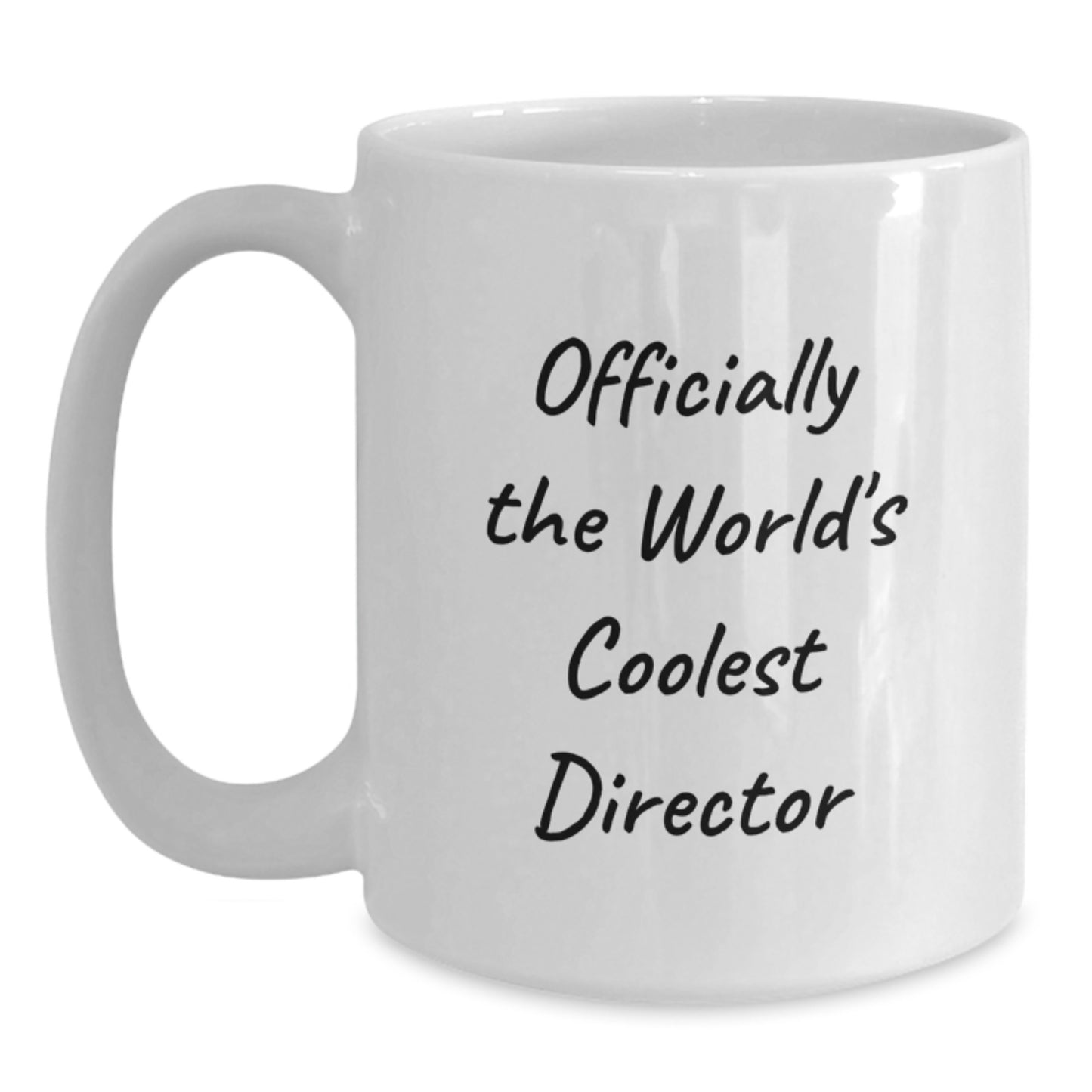 Director Gifts Funny Officially The World's Coolest Director White Coffee Mug for Graduation Unique Gifts from Family Friends Coworkers - Main