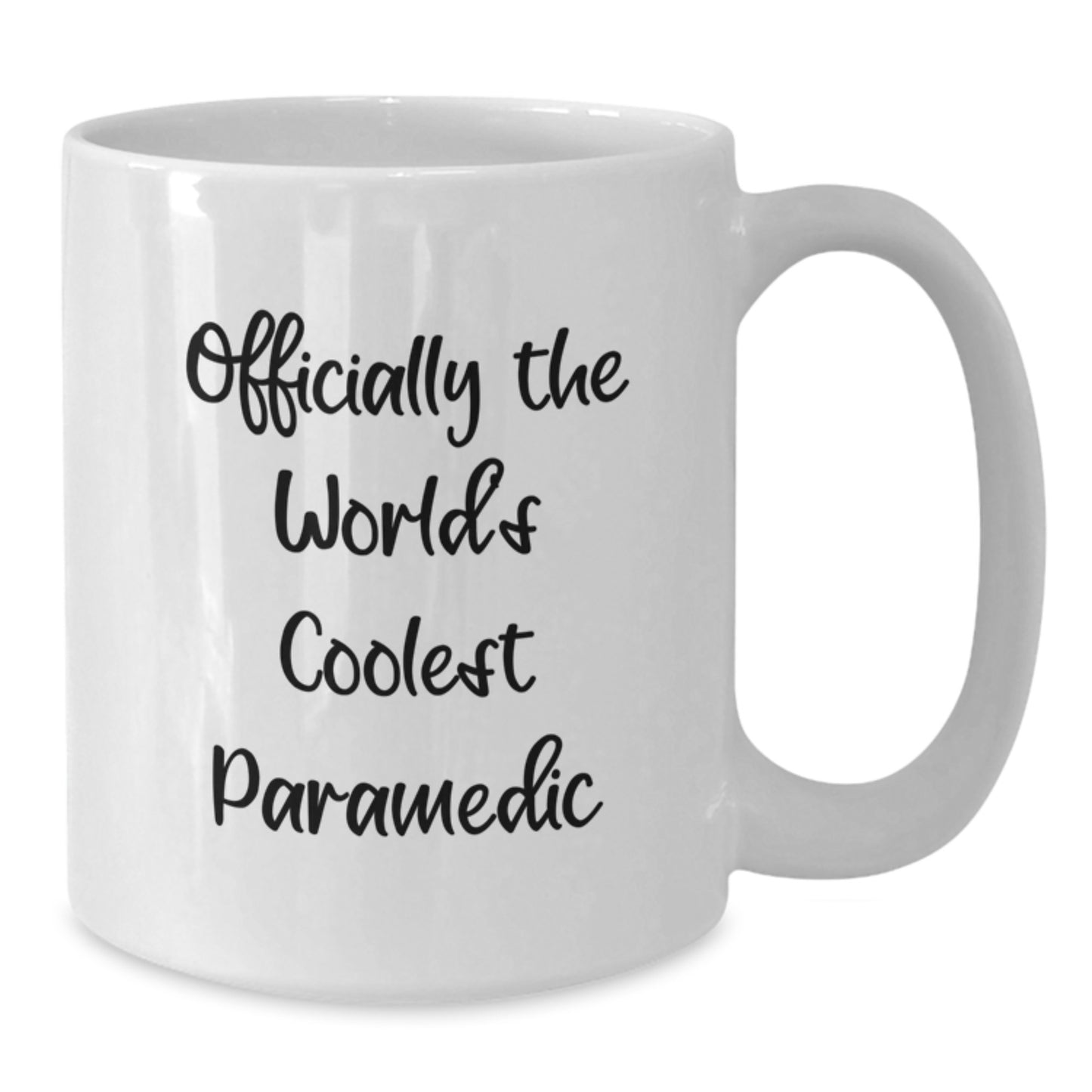 Funny Rescue Worker Gifts for Men, White Coffee Mug, Officially The World's Coolest Rescue Worker Quote, Unique Christmas Unique Gifts from Friends - Additional