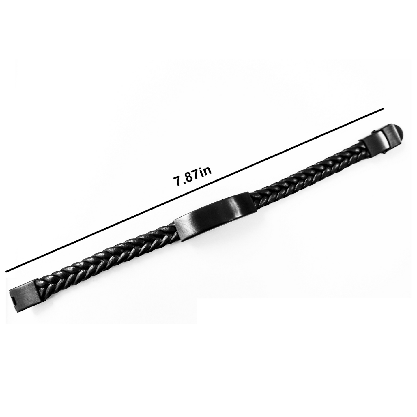 Funny Supervisor Gifts from Men to Supervisor, Interlaced Leather Bracelet for Mother's Day Unique Gifts, I Love How We Don't Have To Say Out Loud That I'm Your Favorite Supervisor Quote - Image 2