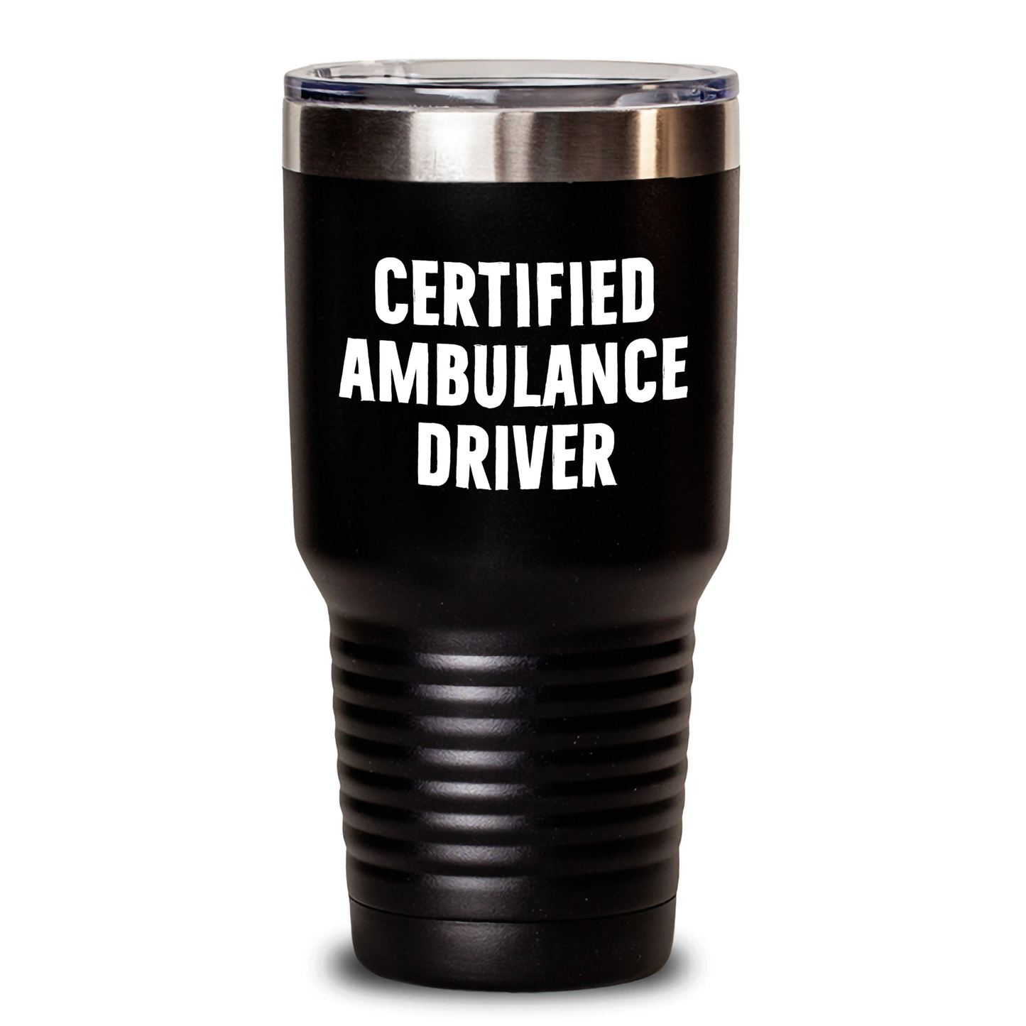 Certified Ambulance Driver Gifts - Funny Quote, Ambulance Driver Tumbler, Father's Day Unique Gifts from Men, Gifts for Ambulance Driver - Main
