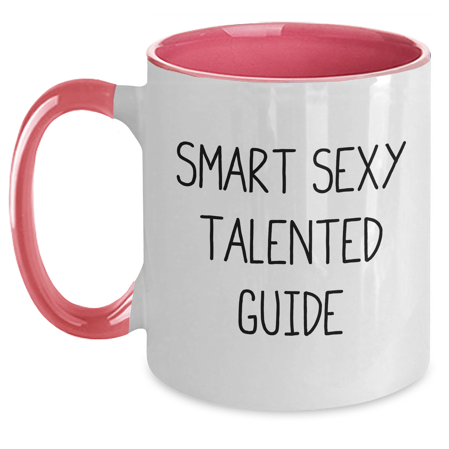 Smart, Sexy, Talented Guide Gifts from Men, Women, Friends, or Family - Two Tone Coffee Mug for Mother's Day - Main