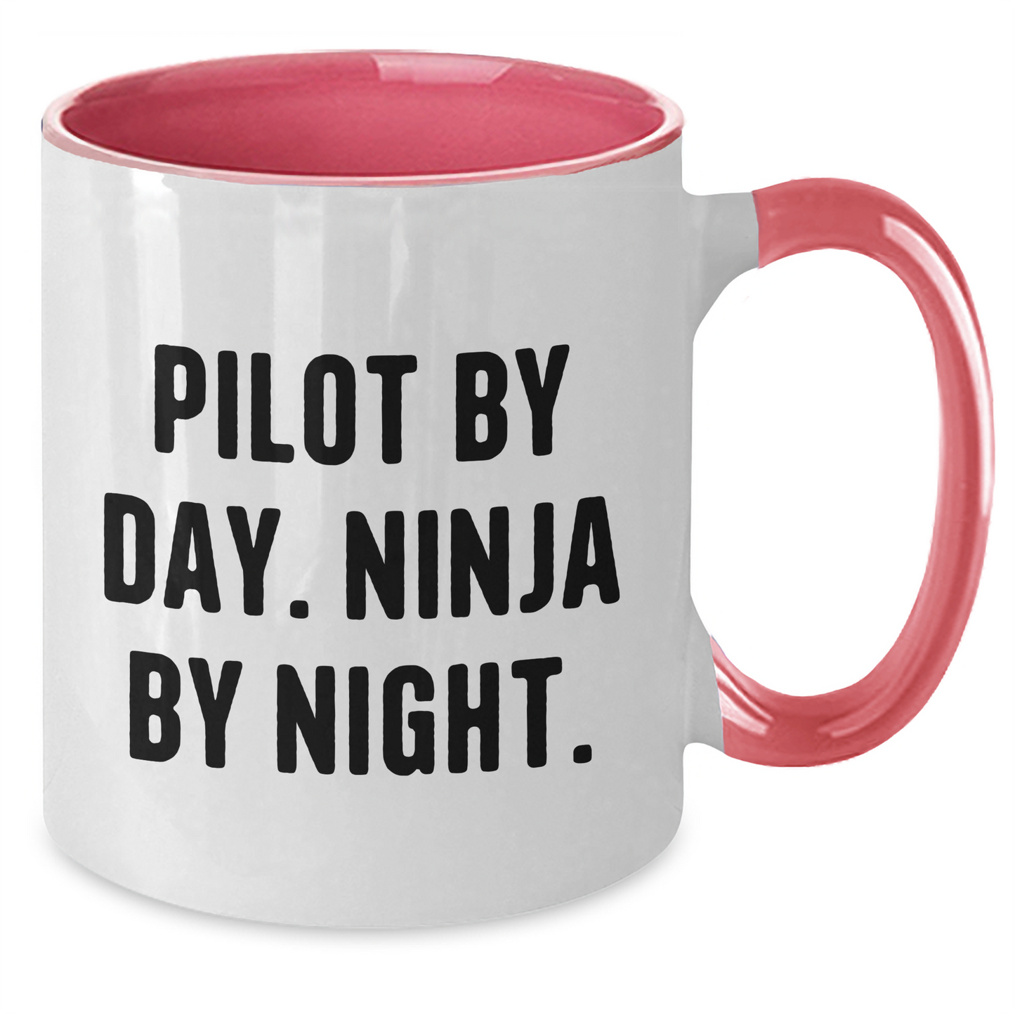Pilot By Day Funny Coffee Mug Gifts from Men to Women Friends Family - Pilot Two Tone Coffee Mugs for Pilot Lovers on Mother's Day - Additional