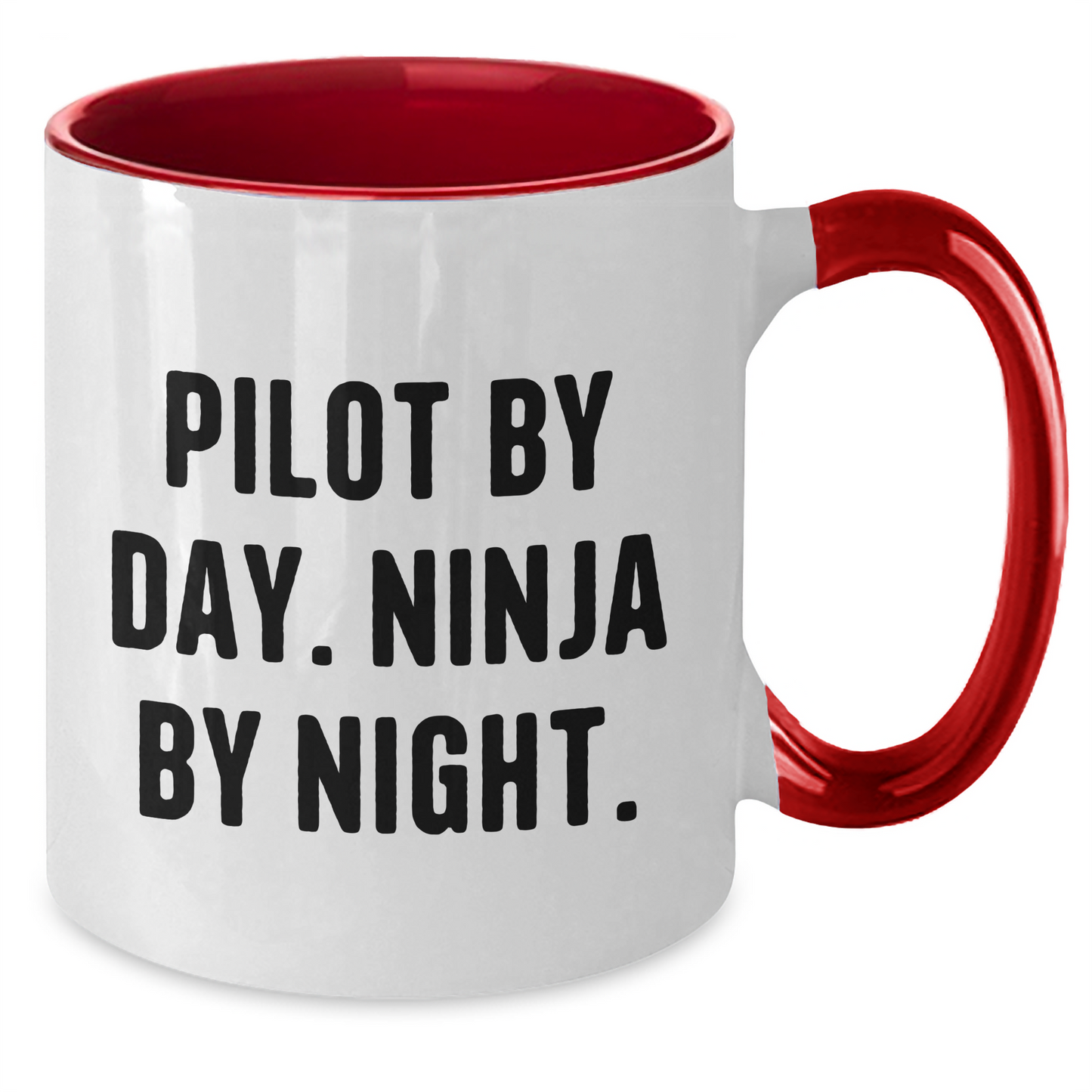 Pilot By Day Funny Coffee Mug Gifts from Men to Women Friends Family - Pilot Two Tone Coffee Mugs for Pilot Lovers on Mother's Day - Additional
