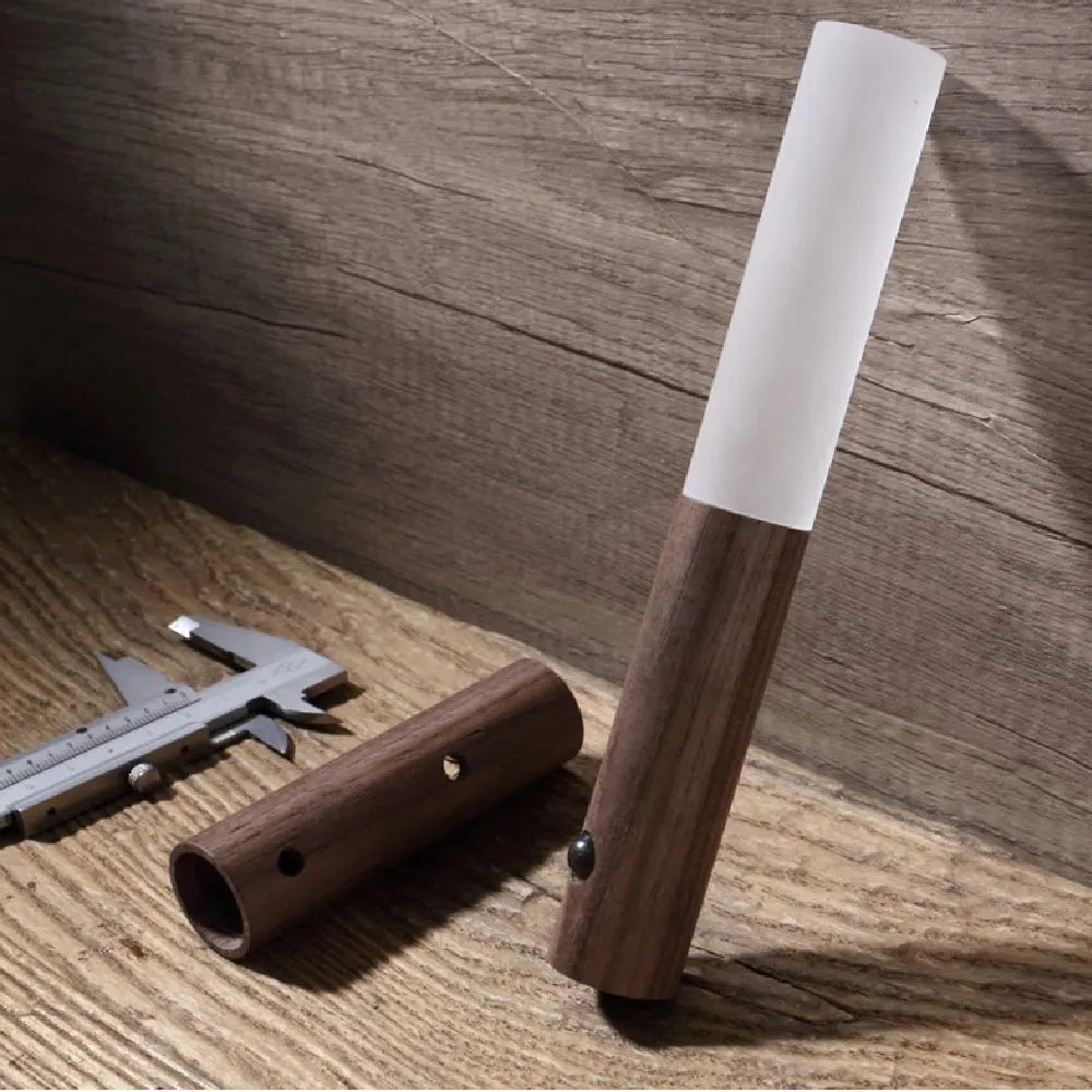 Minimalist LED Wooden Night Light β USB Powered