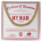My Man-Esteemed Gentleman-Cuban Chain
