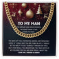 To My Man-Endlessly Loved-Cuban Chain