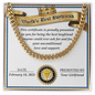 Boyfriend-Love And Support Cuban Necklace