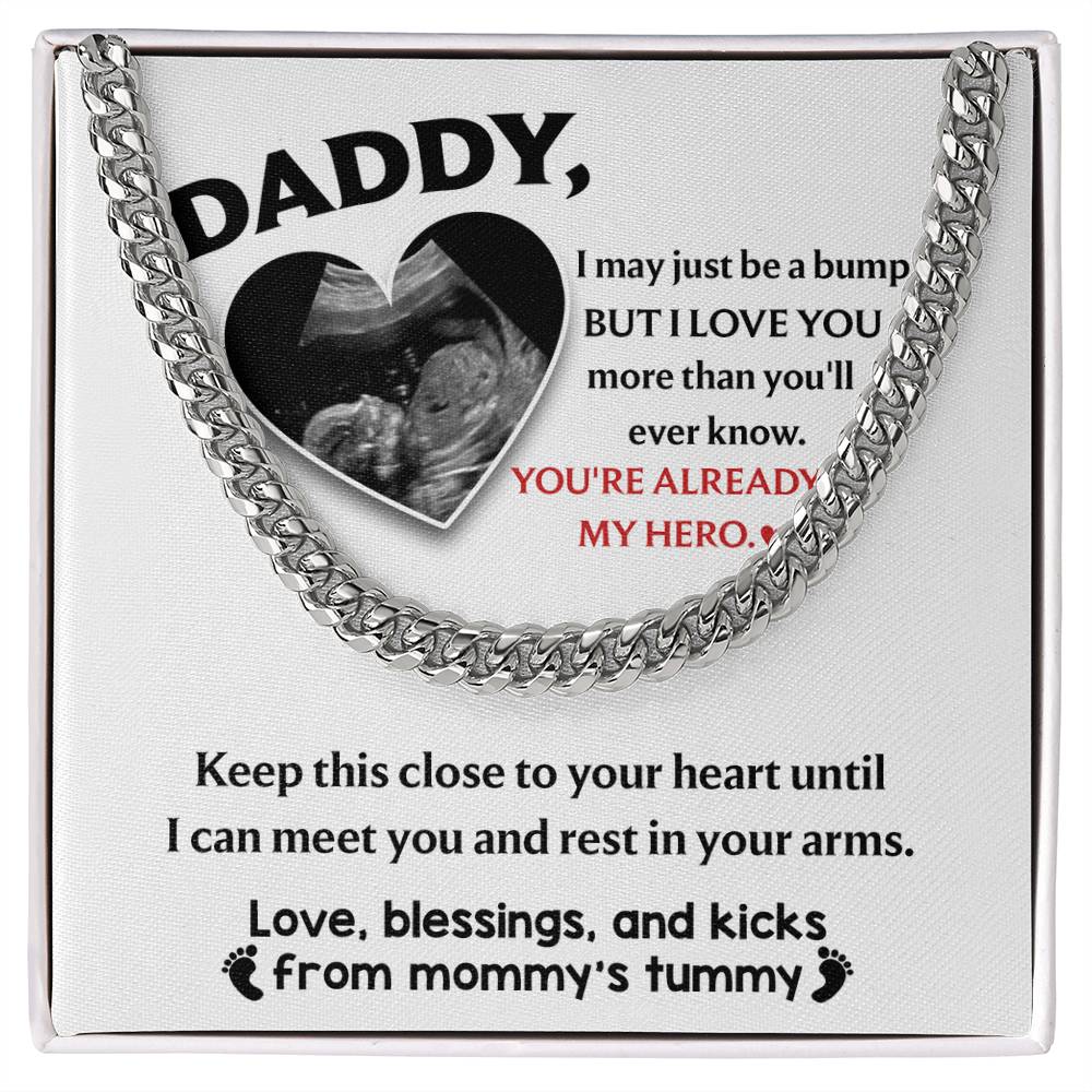 Dad-To Your Heart Cuban Link Chain