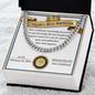 Boyfriend-Love And Support Cuban Necklace