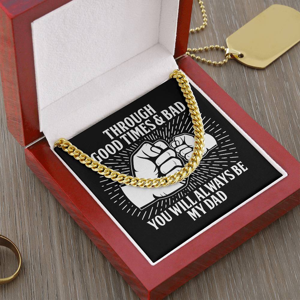 Dad-Be My Dad Necklace