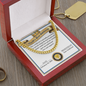 Boyfriend-Love And Support Cuban Necklace