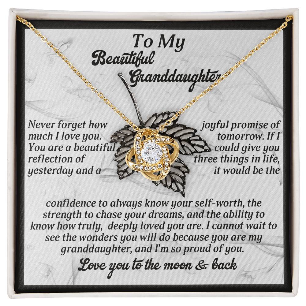 Granddaughter-Deeply Loved Necklace