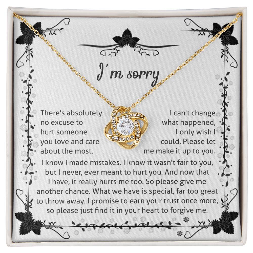 Sorry-No Excuse Necklace