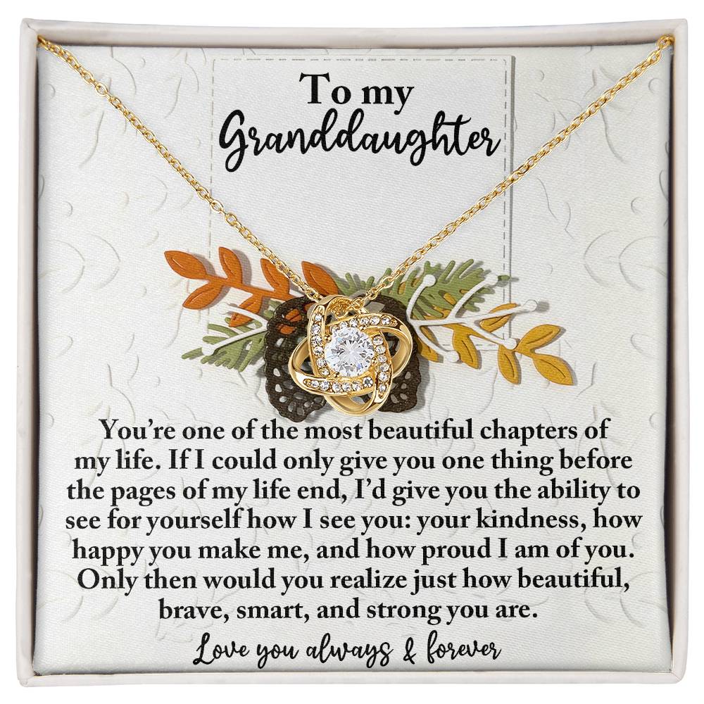 Granddaughter-How Beautiful Necklace