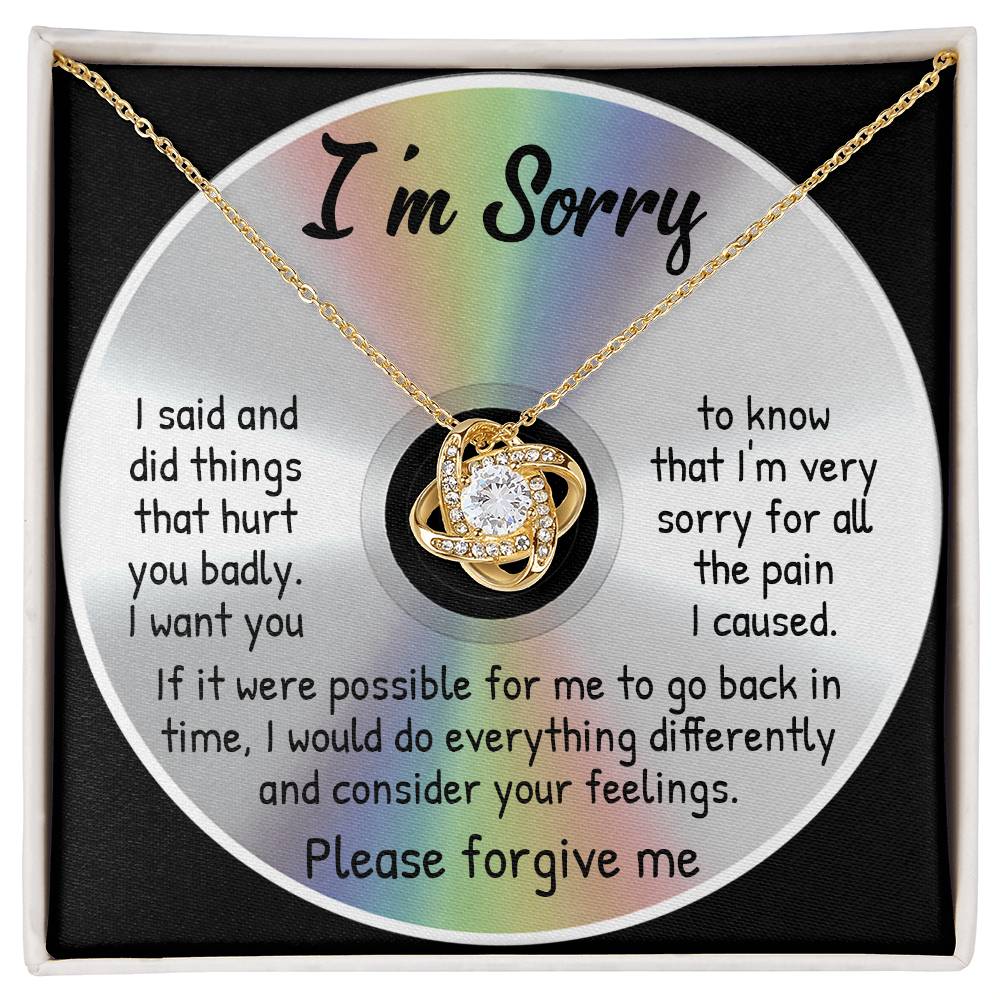 Sorry-Back In Time Necklace