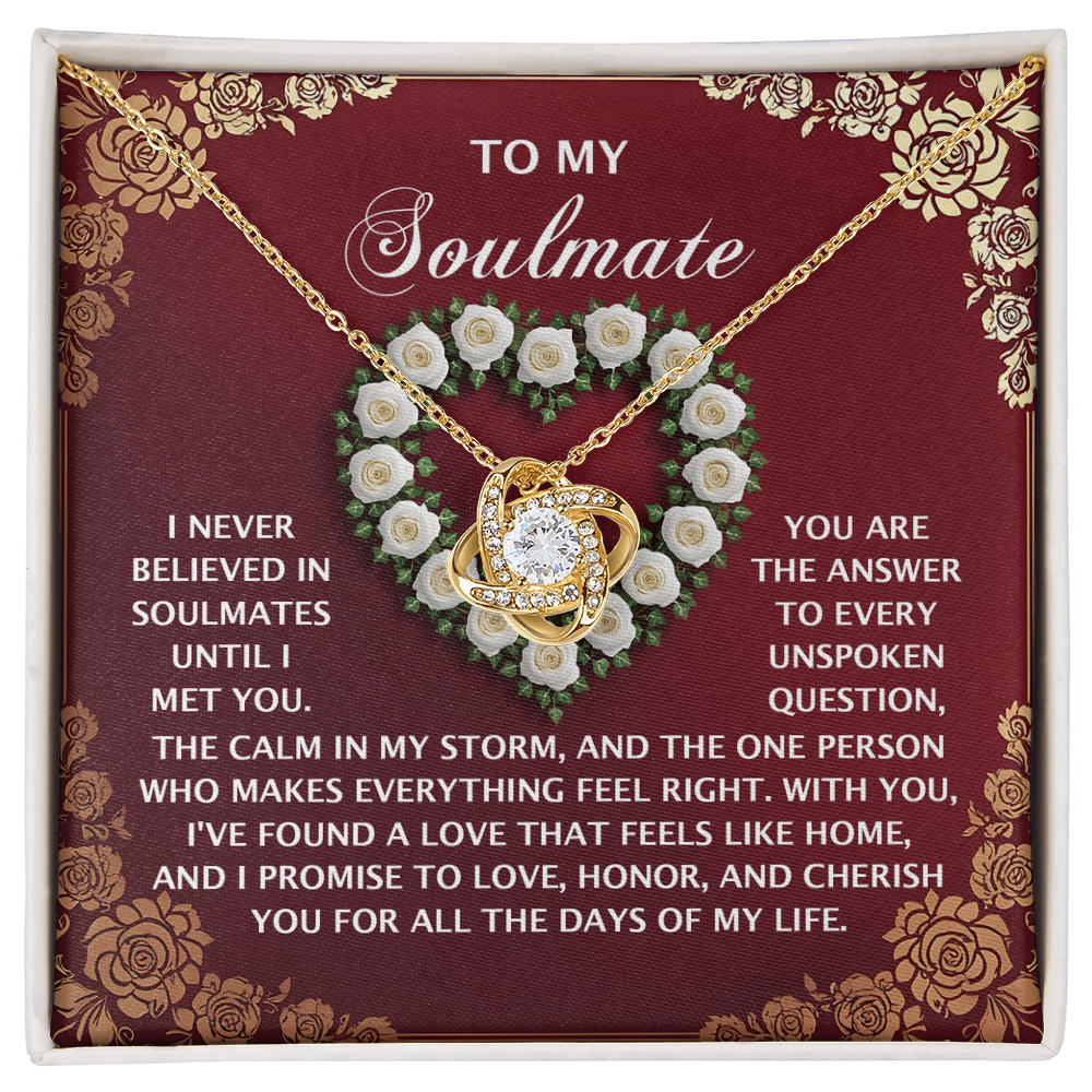 Soulmate-Like Home Necklace