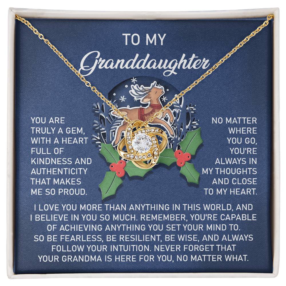 Granddaughter-Here For You Necklace