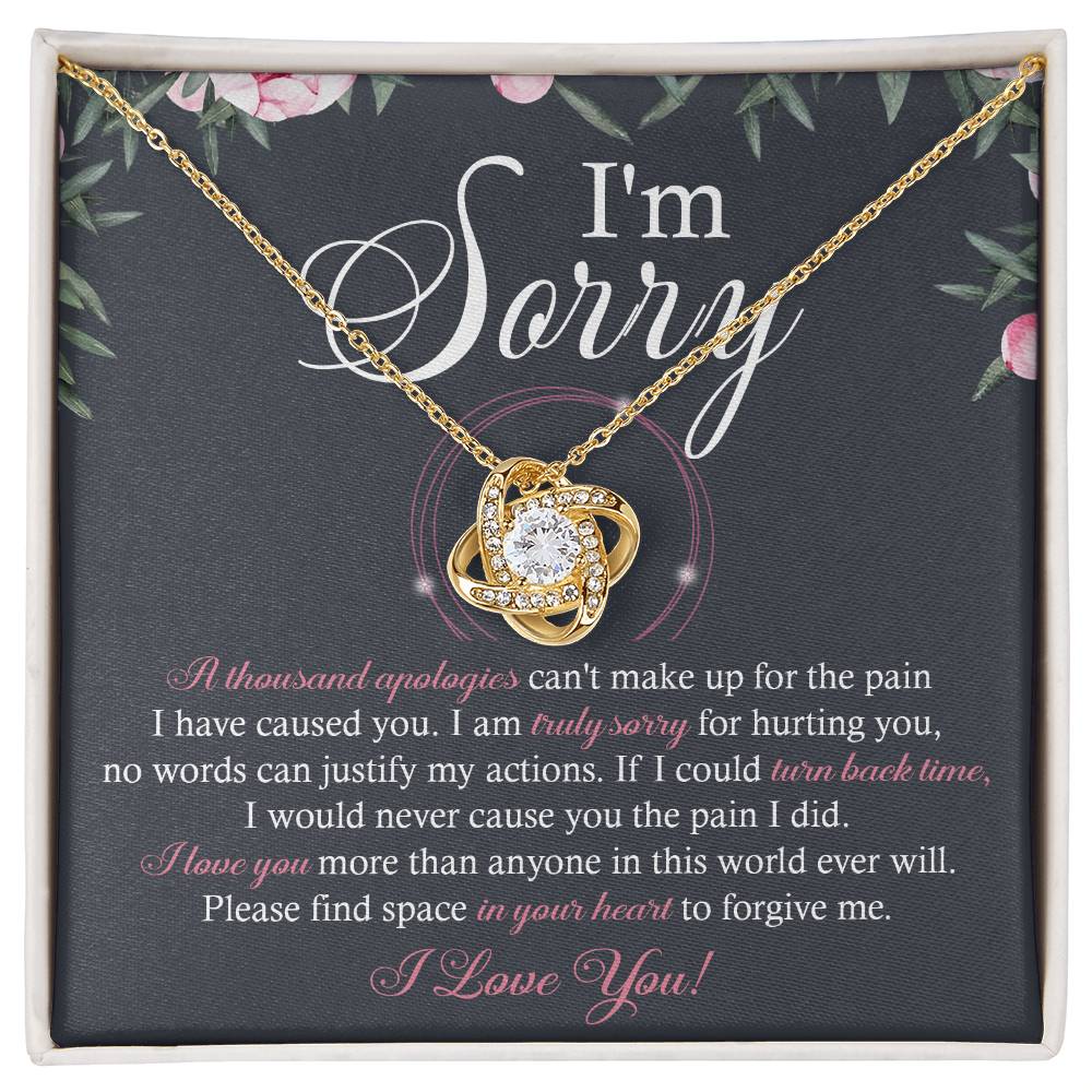 Sorry-World Ever Will Necklace