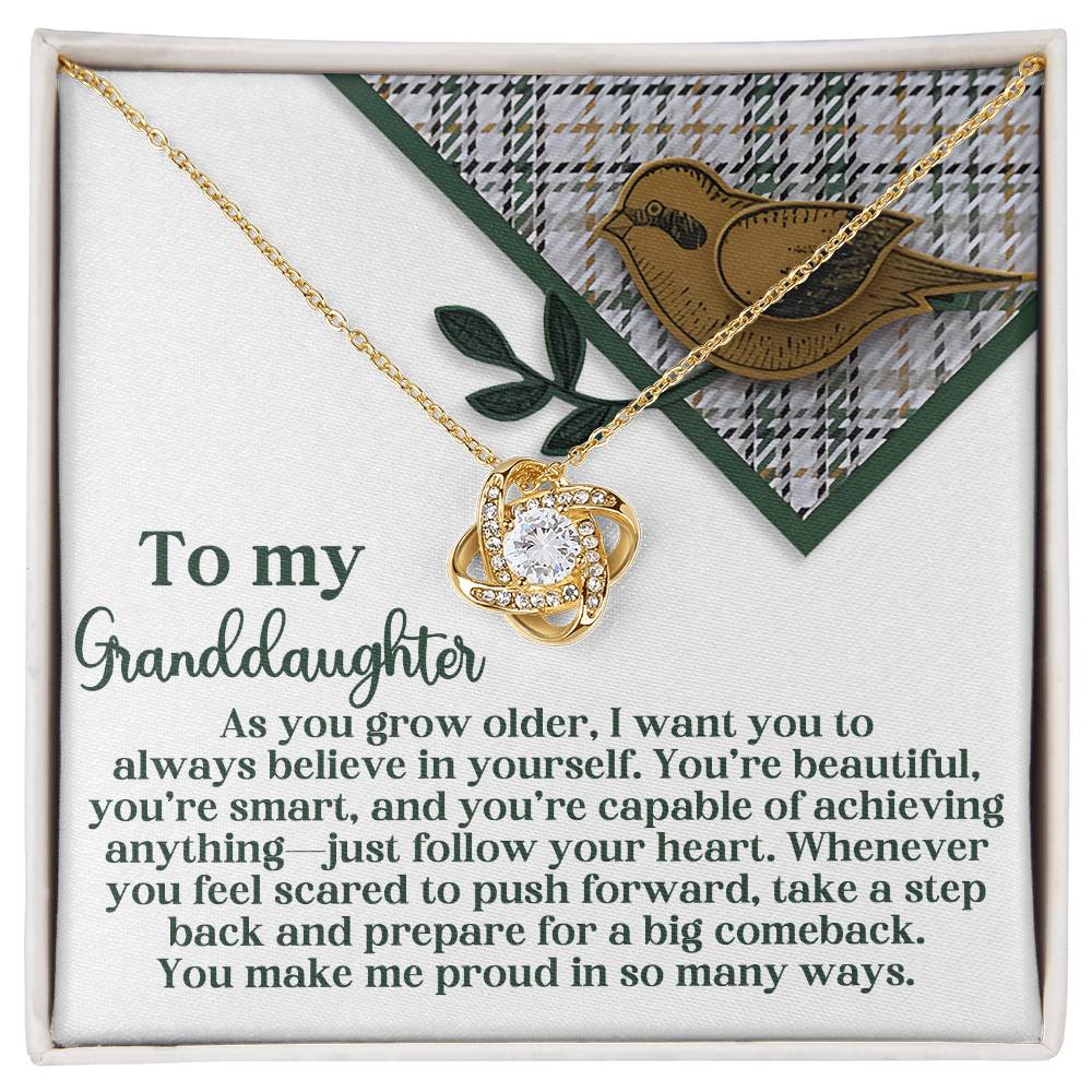 Granddaughter-A Big Comeback Necklace