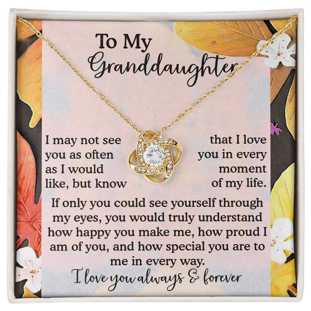 Granddaughter-In Every Way Necklace