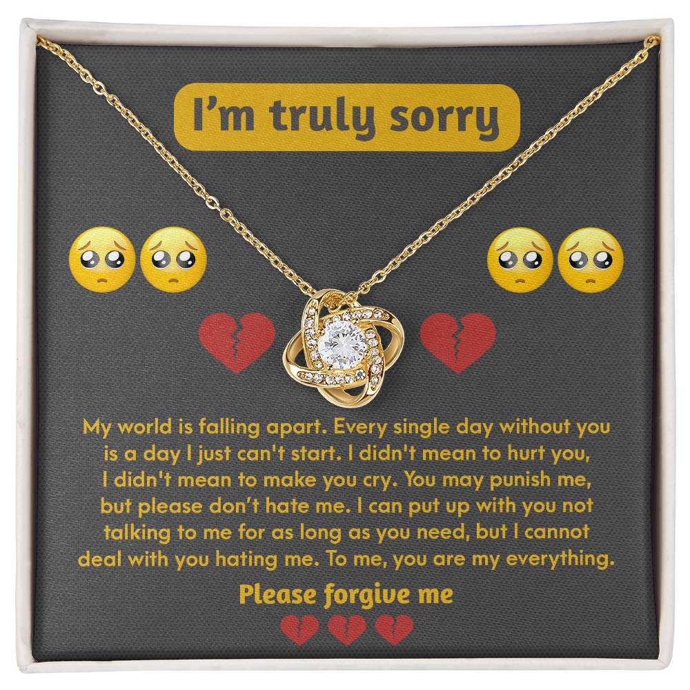 Sorry-Make You Cry Necklace