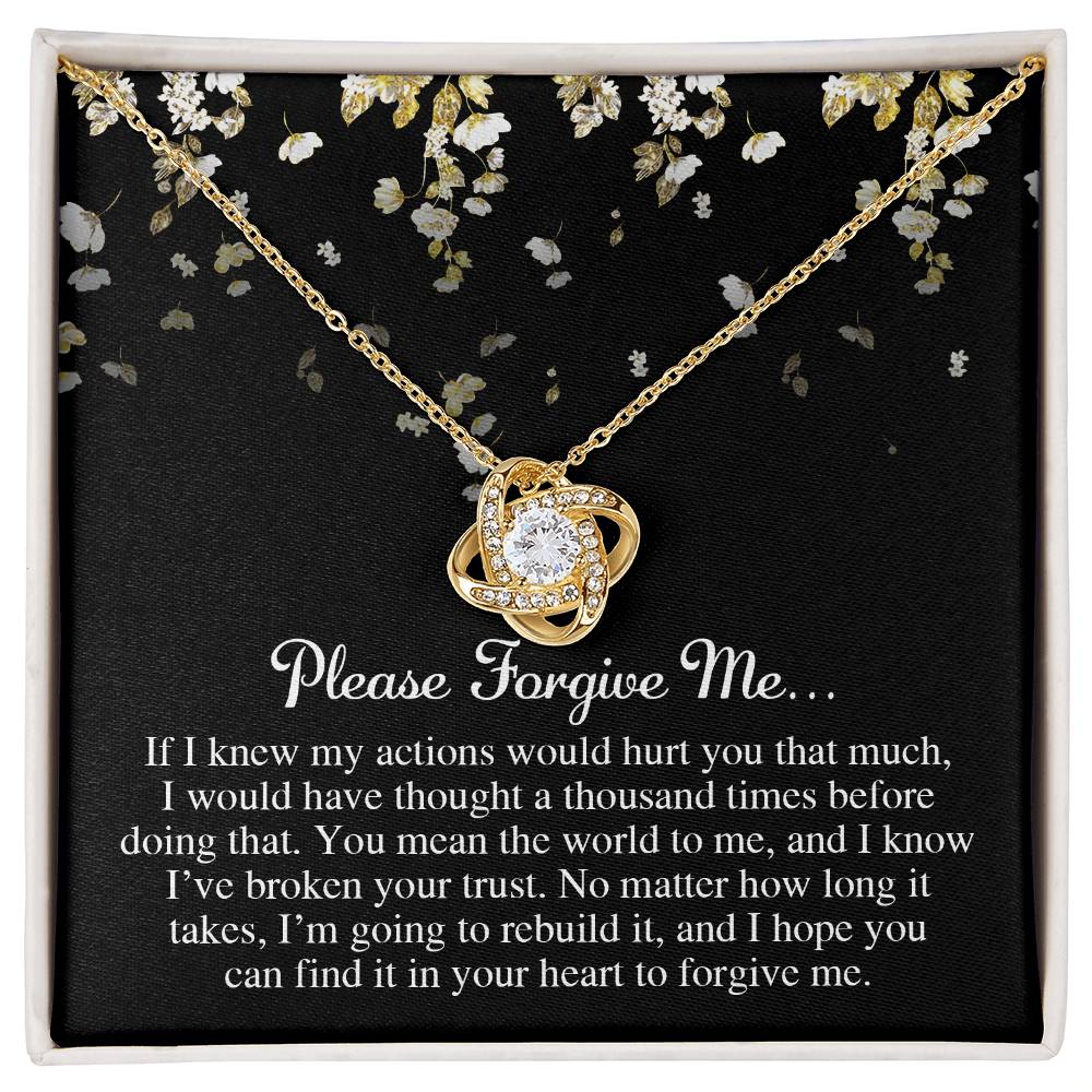 Sorry-Broken Your Trust Necklace
