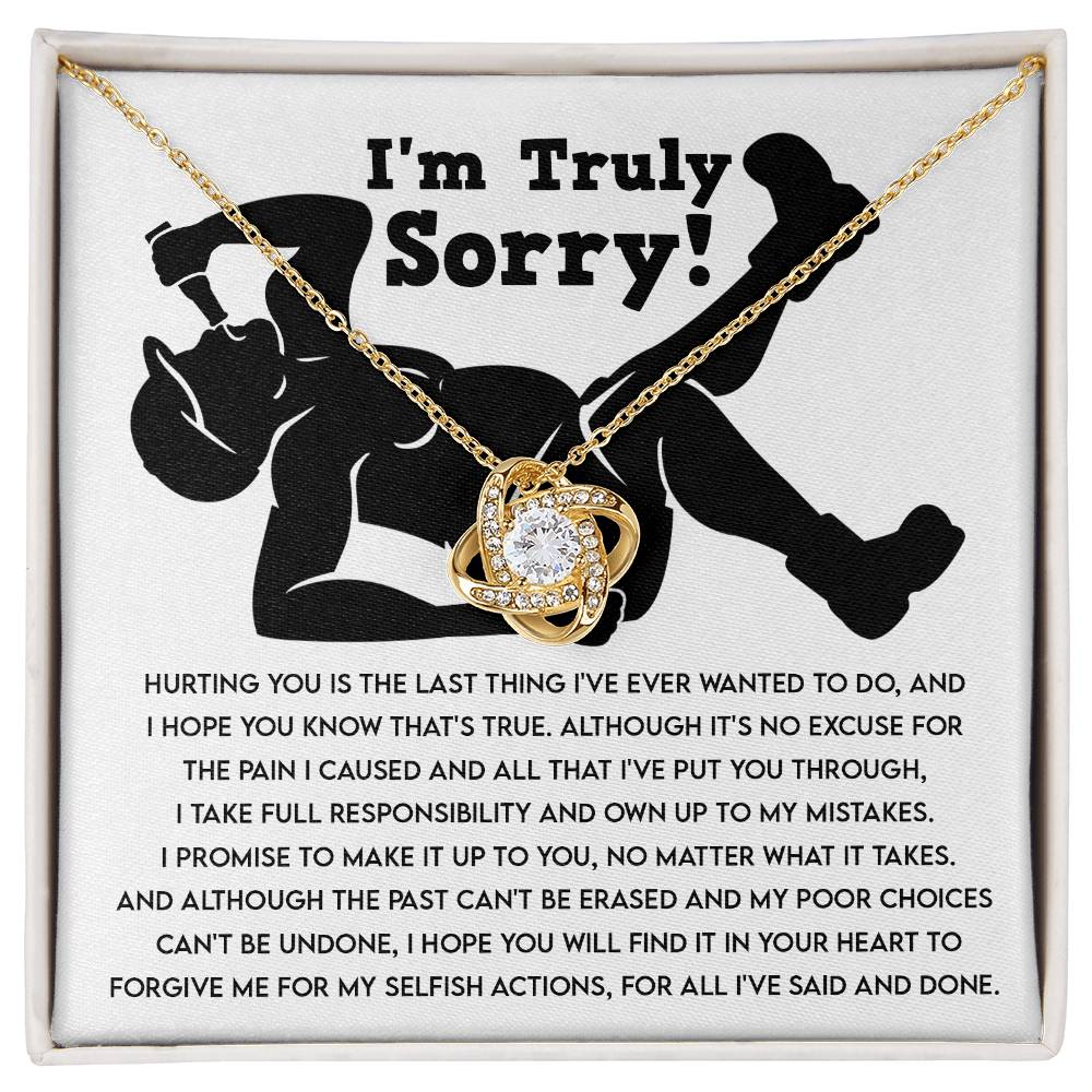 Sorry-Selfish Actions Necklace