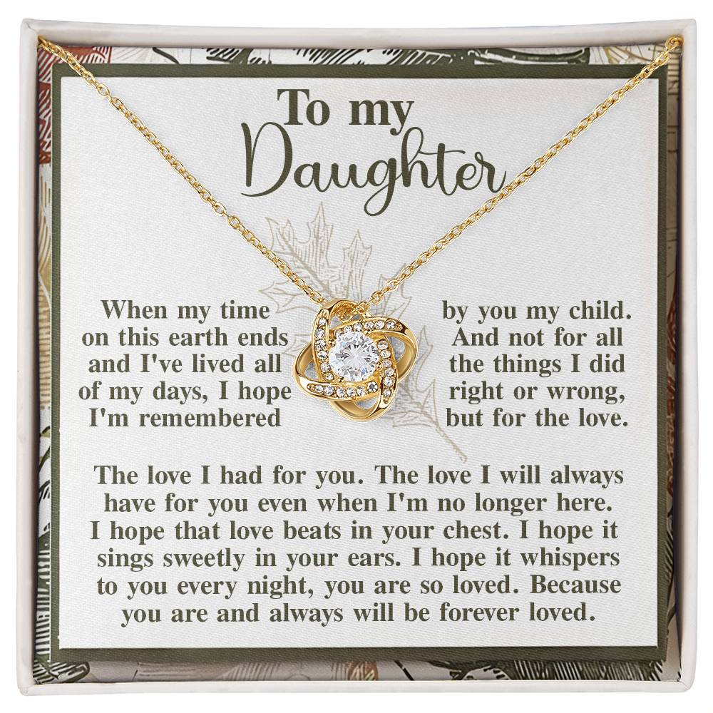 Daughter-In Your Ears Necklace