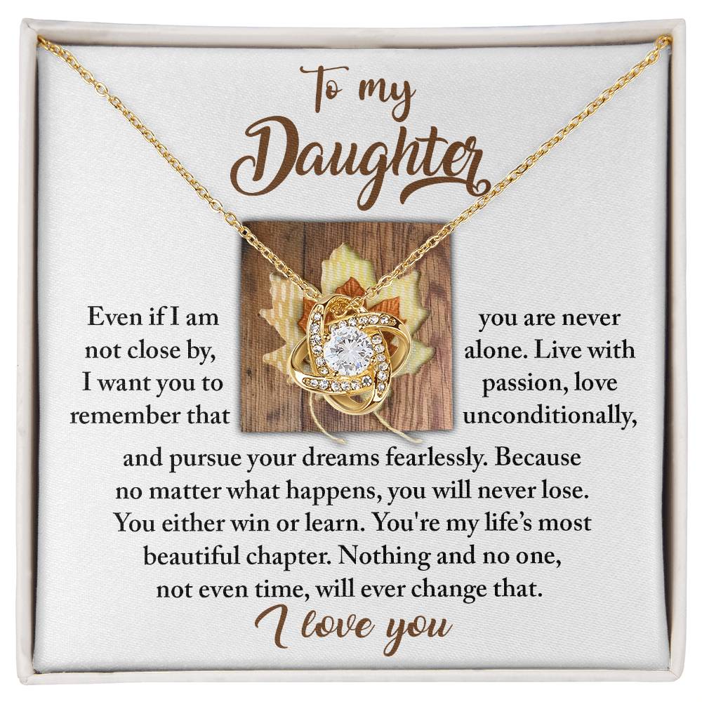 Daughter-Live With Passion Necklace