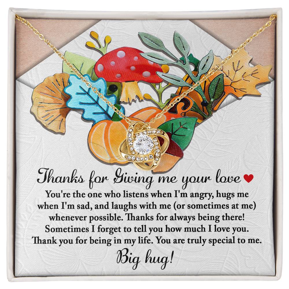 Thanksgiving-Big Hug Necklace