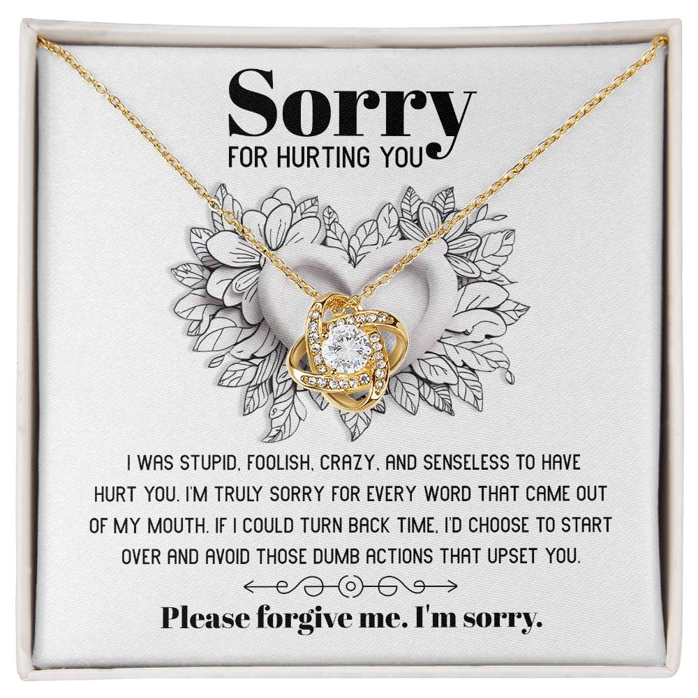 Sorry-Turn Back Time Necklace