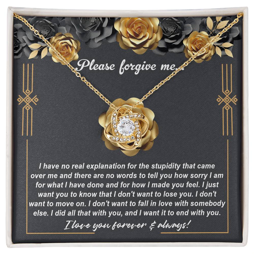 Sorry-End With You Necklace