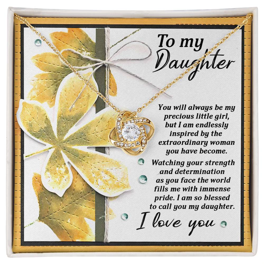 Daughter-Blessed To Call Necklace