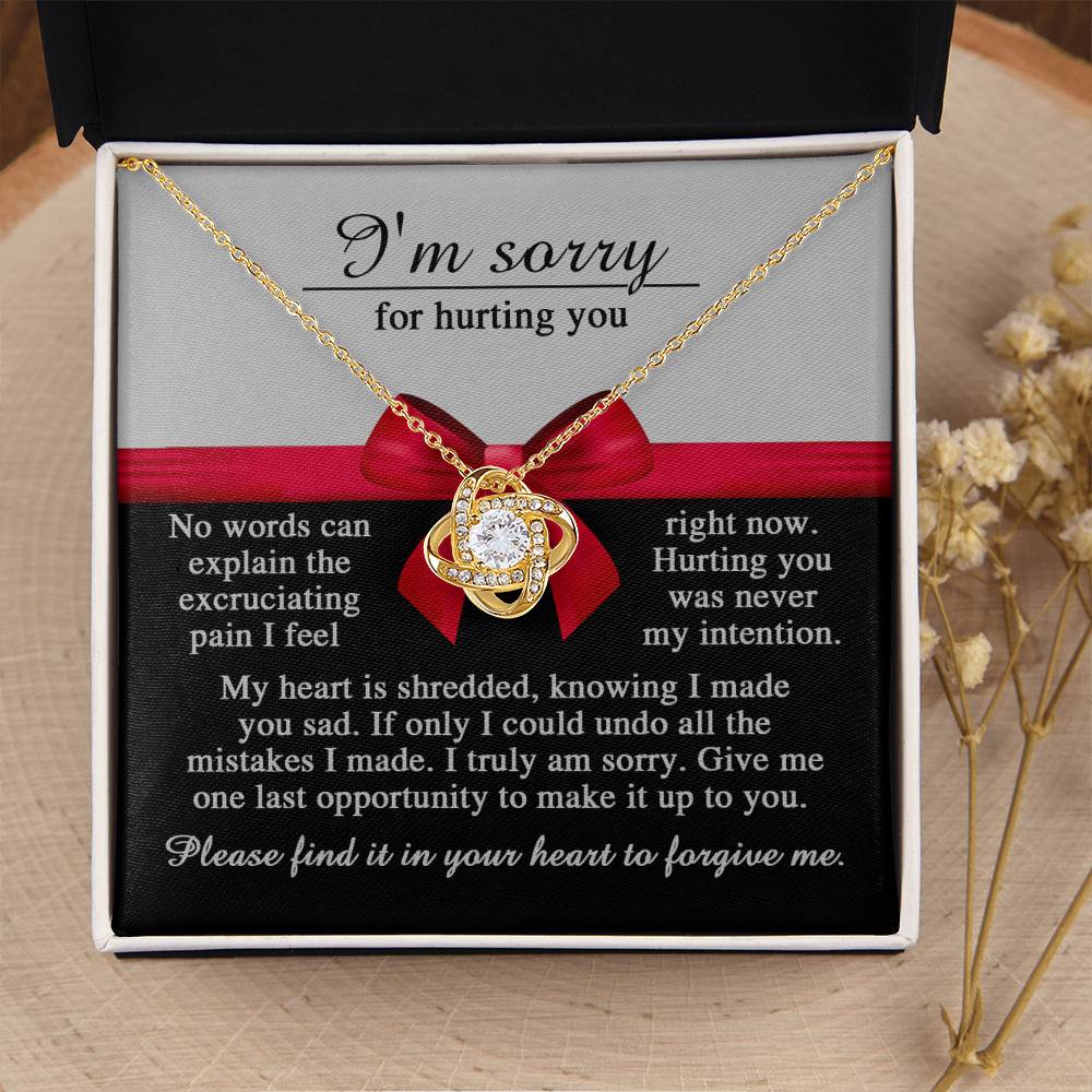 Sorry-Made You Sad Necklace