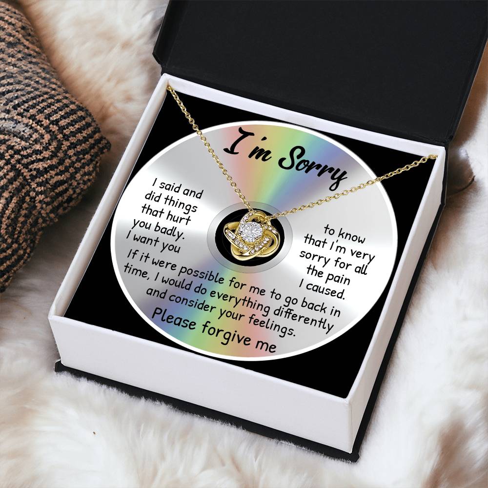 Sorry-Back In Time Necklace