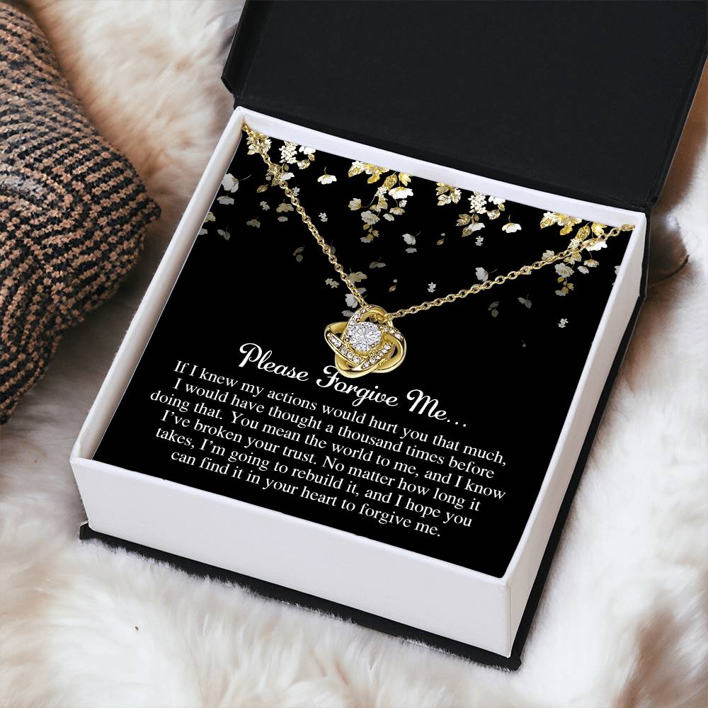Sorry-Broken Your Trust Necklace