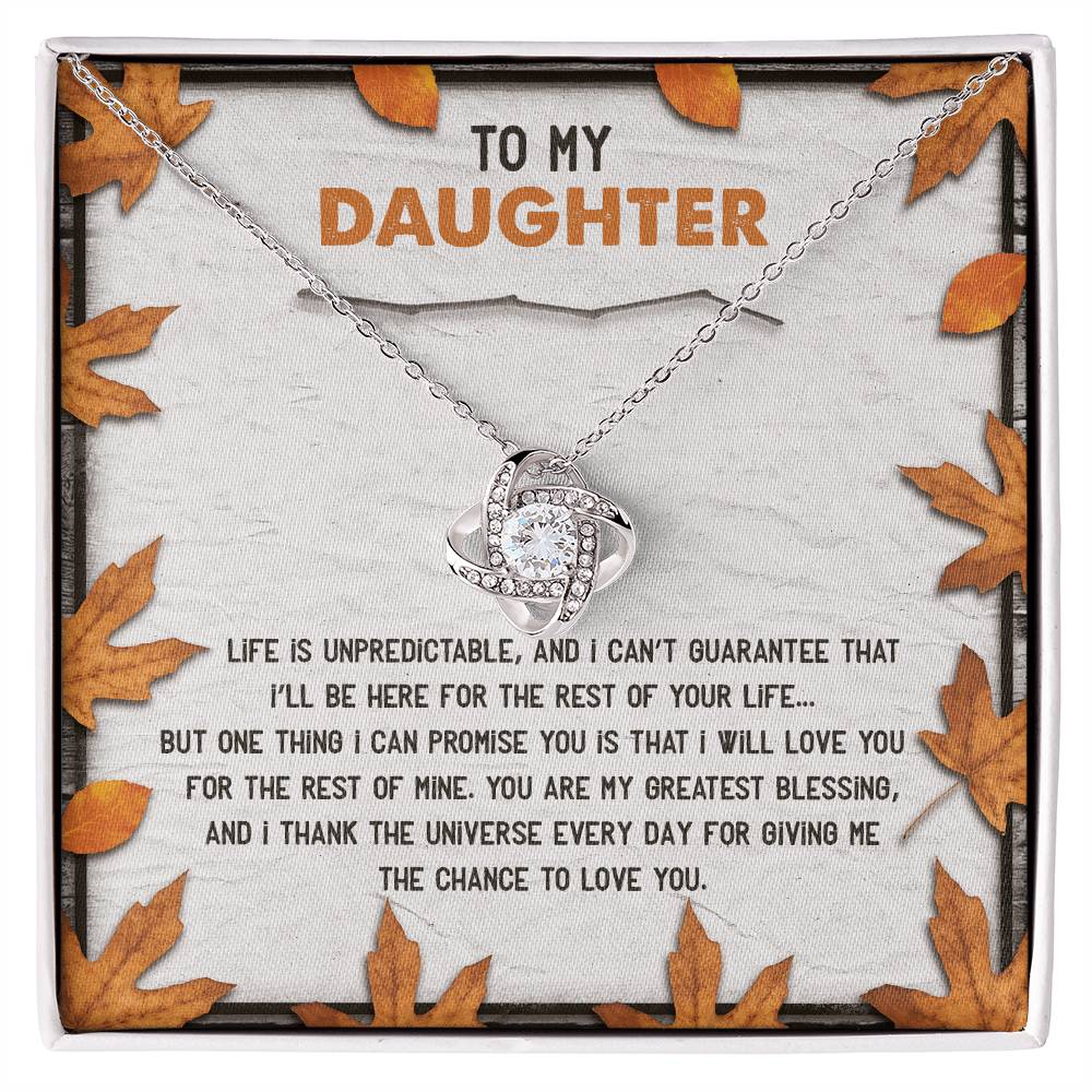 Daughter-My Greatest Blessing Necklace