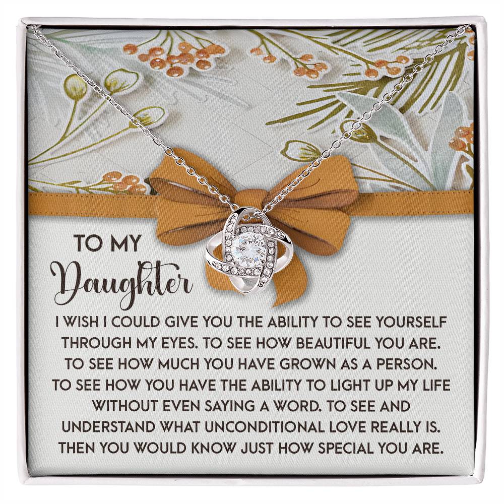 Daughter-Saying A Word Necklace