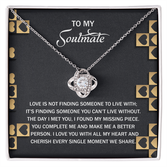 Soulmate-Missing Piece Necklace