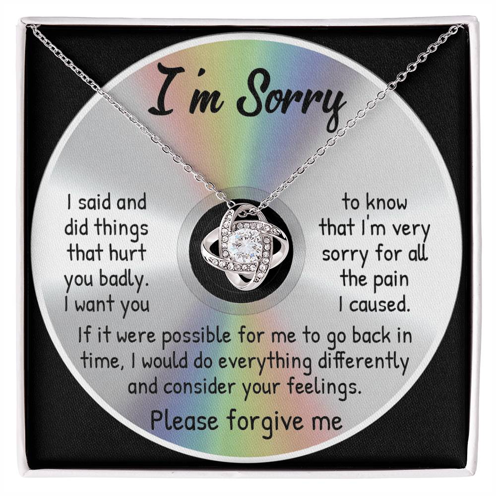 Sorry-Back In Time Necklace