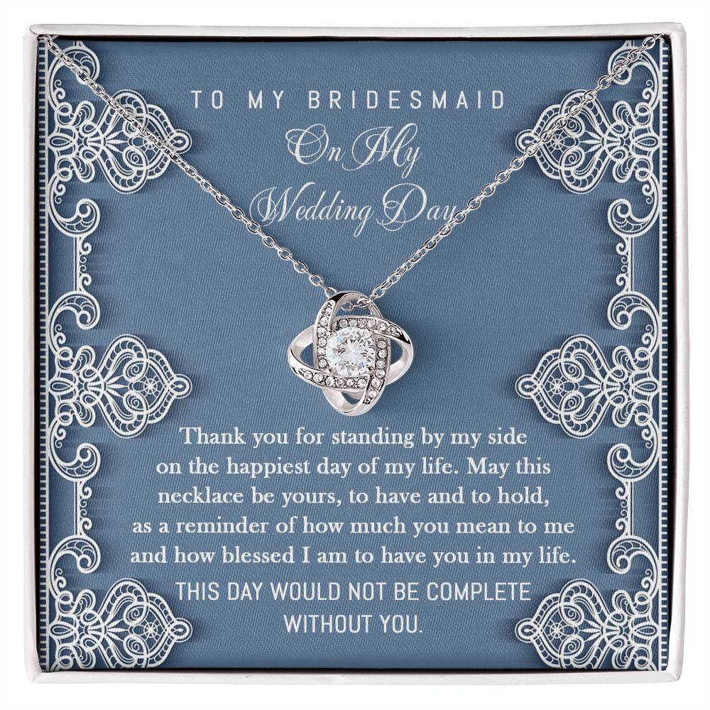 Bridesmaid-By My Side Necklace