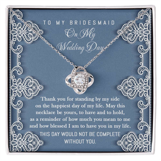 Bridesmaid-By My Side Necklace