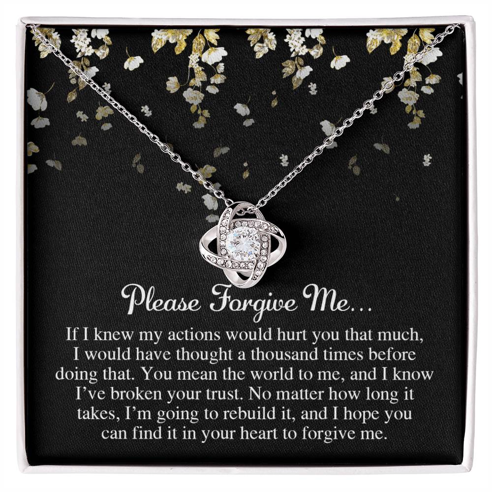 Sorry-Broken Your Trust Necklace