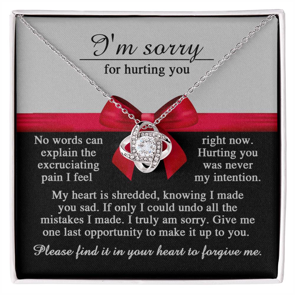 Sorry-Made You Sad Necklace